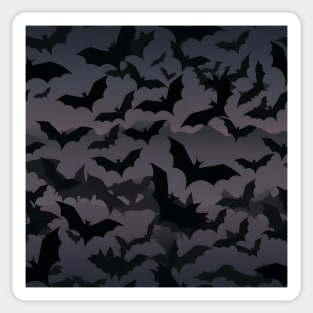 Halloween Decorations 9 - Bats Sticker
